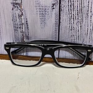 RAY-BAN JR RB 1531 3529 KIDs EYEGLASS FRAMES CRYSTAL BLACK 48-16-130 Frames Only